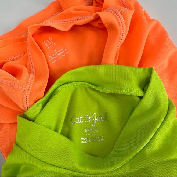 Monster Jam Trucks Swim Trunks Swimsuit Size 6 + 2 Rashguard tops - Picture 4 of 4